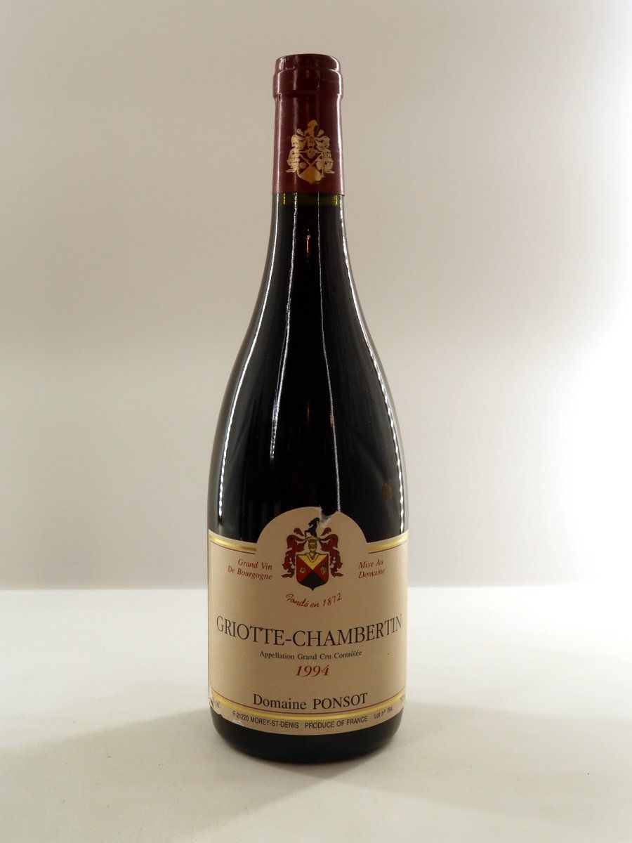 1994 Griotte Chambertin Grand Cru Ponsot 