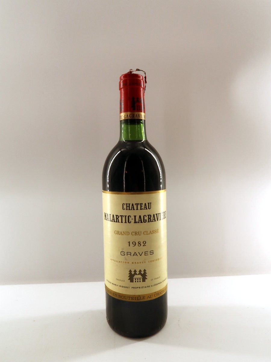 1982 Chateau Malartic Lagraviere Pessac Leognan