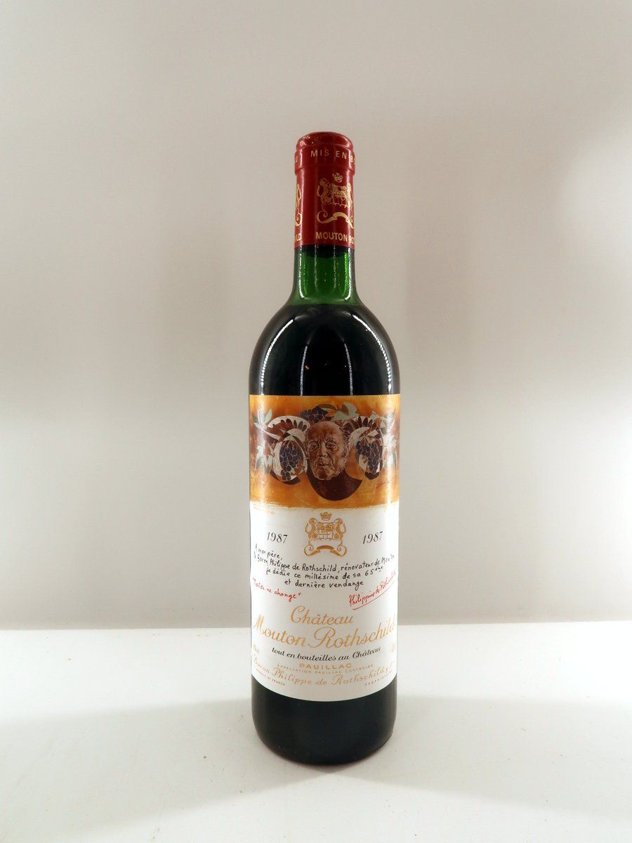 1987 Chateau Mouton Rothschild 1er Grand Cru Pauillac