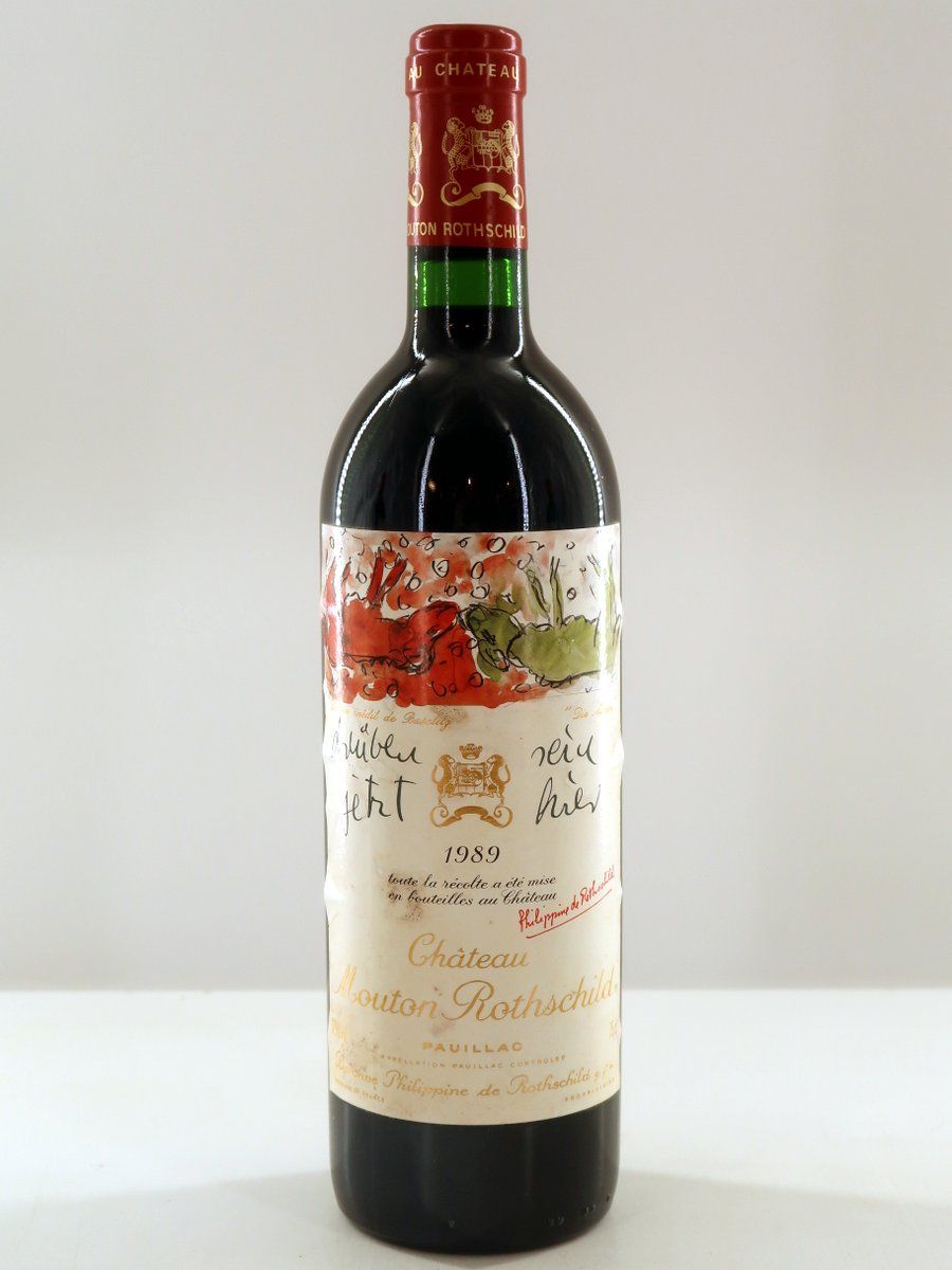 1989 Chateau Mouton Rothschild 1er Grand Cru Pauillac