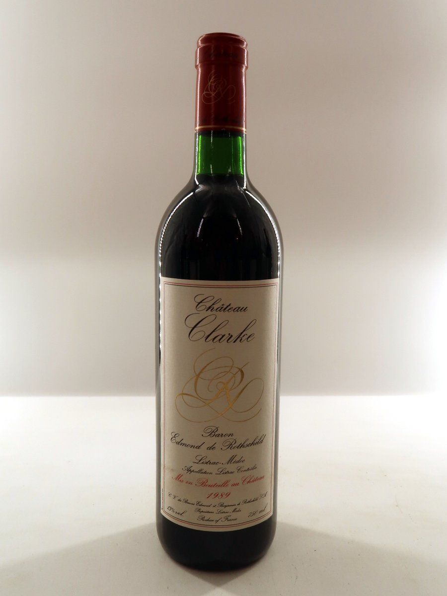 1989 Cateau Clarke Listrac Medoc
