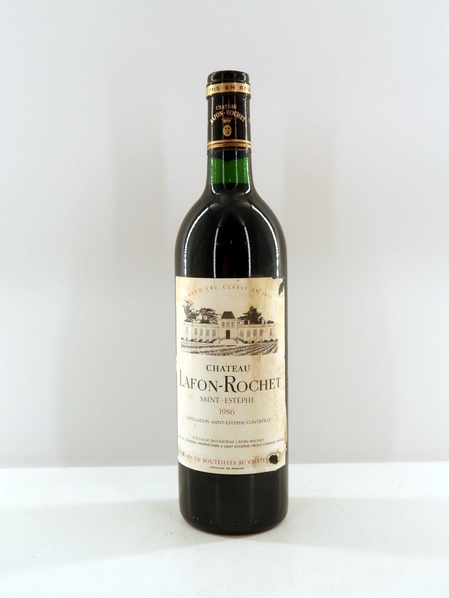 1986 Chateau Lafon Rochet Grand Cru Classe St. Estephe
