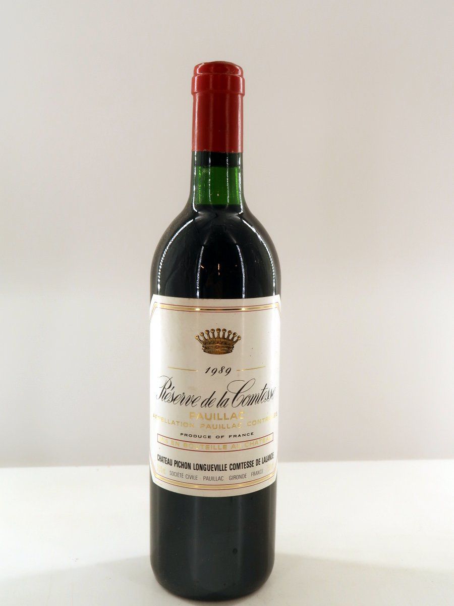1989 Chateau Pichon Comtesse Reserve Pauillac