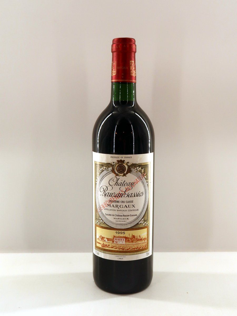 1995 Chateau Rauzan Gassies Margaux