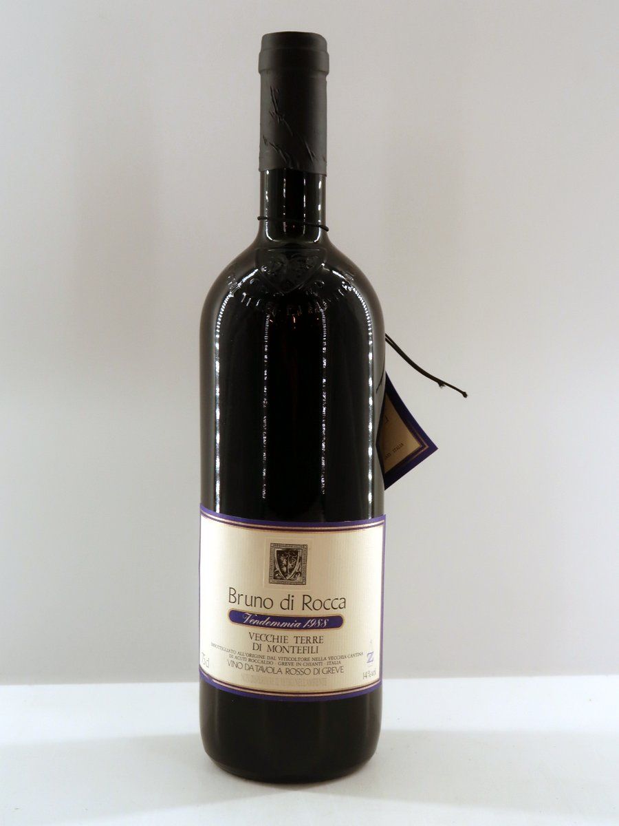 1988 Bruno di Rocca Colli della Toscana Centrale Vecchie Terre di Montefili