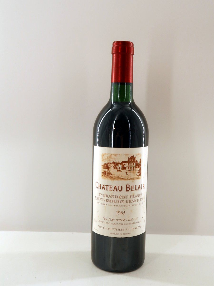 1985 Chateau Belair 1er Grand Cru St. Emilion