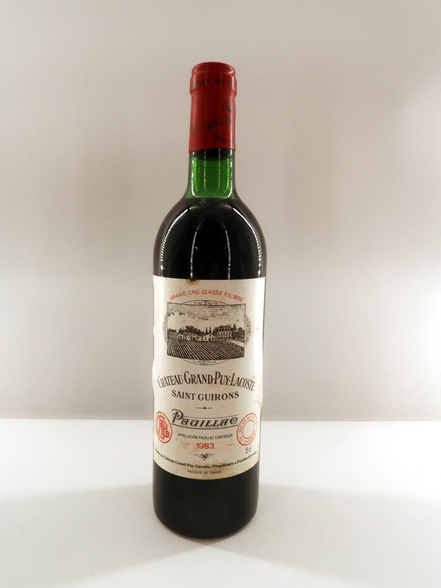 1983 Chateau Grand Puy Lacoste 5eme Cru Pauillac