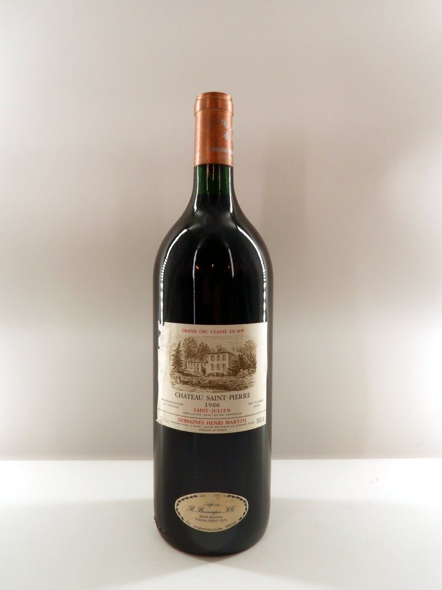 1986 Chateau Saint Pierre St. Julien