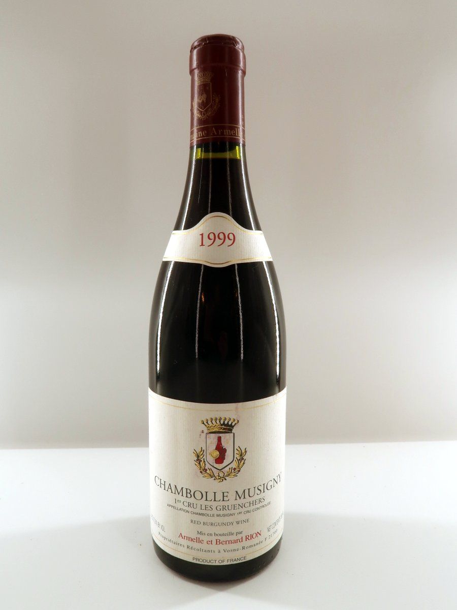 1999 Chambolle Musigny 1er Cru Les Gruenchers Armelle et Bernard Rion