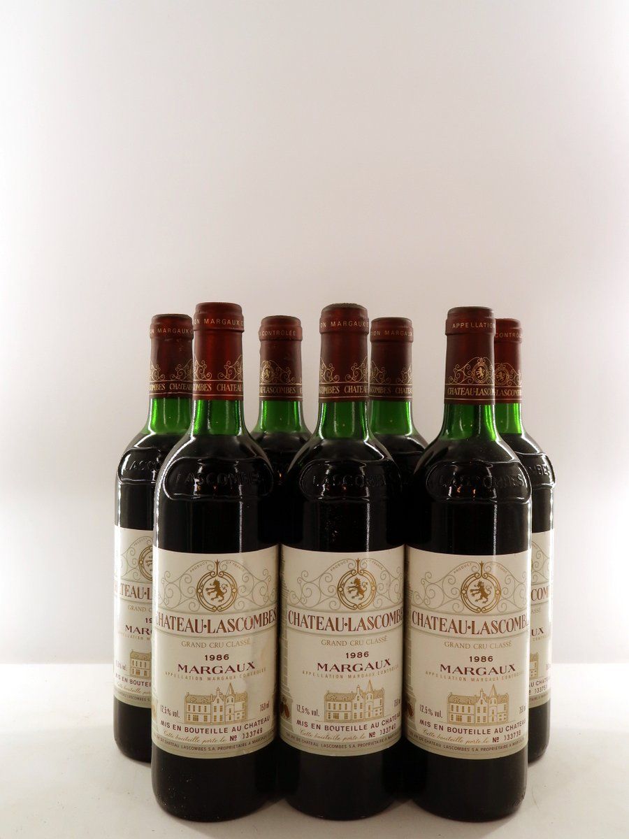 1986 Chateau Lascombes Grand Cru Classe Margaux