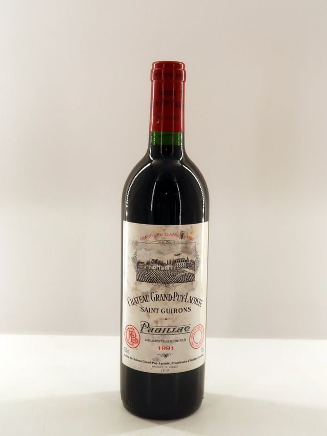 1991 Chateau Grand Puy Lacoste 5eme Cru Pauillac