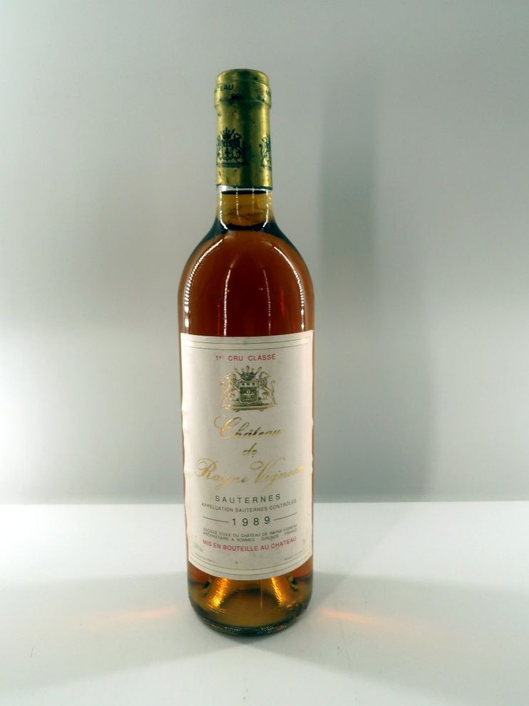 1989 Chateau de Rayne Vigneau 1er Grand Cru Sauternes