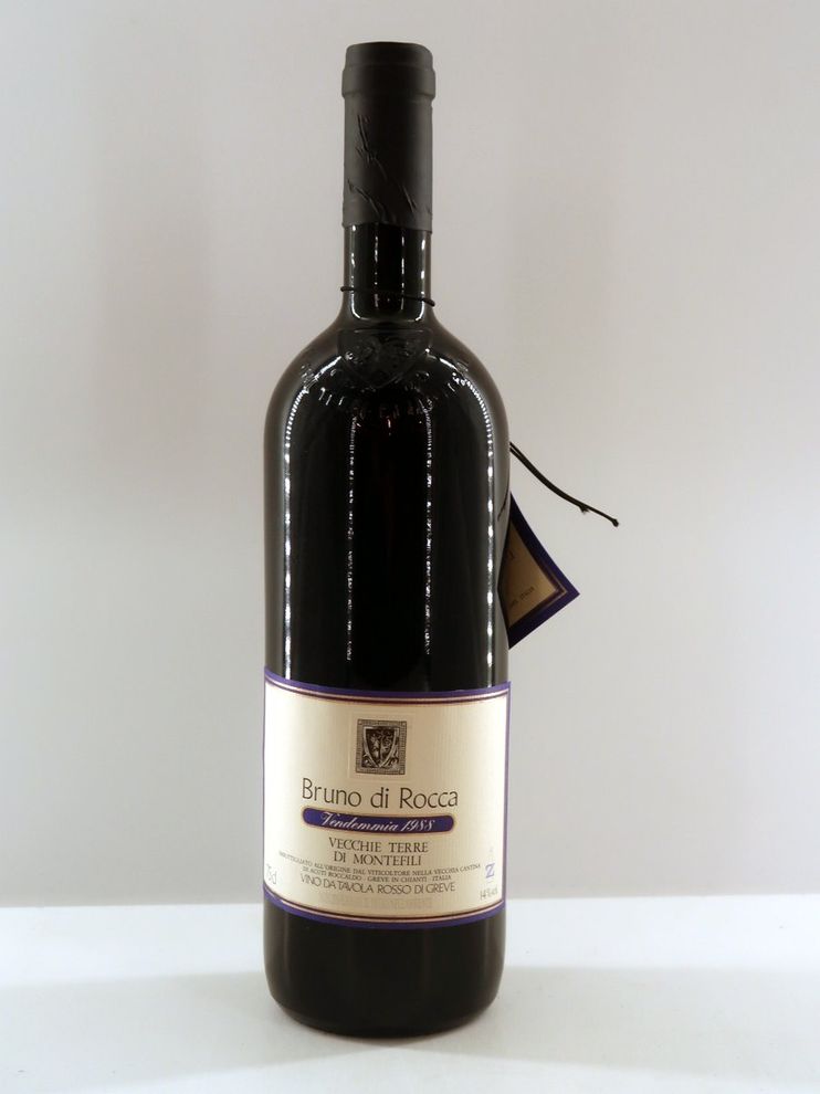 1988 Bruno di Rocca Colli della Toscana Centrale Vecchie Terre di Montefili