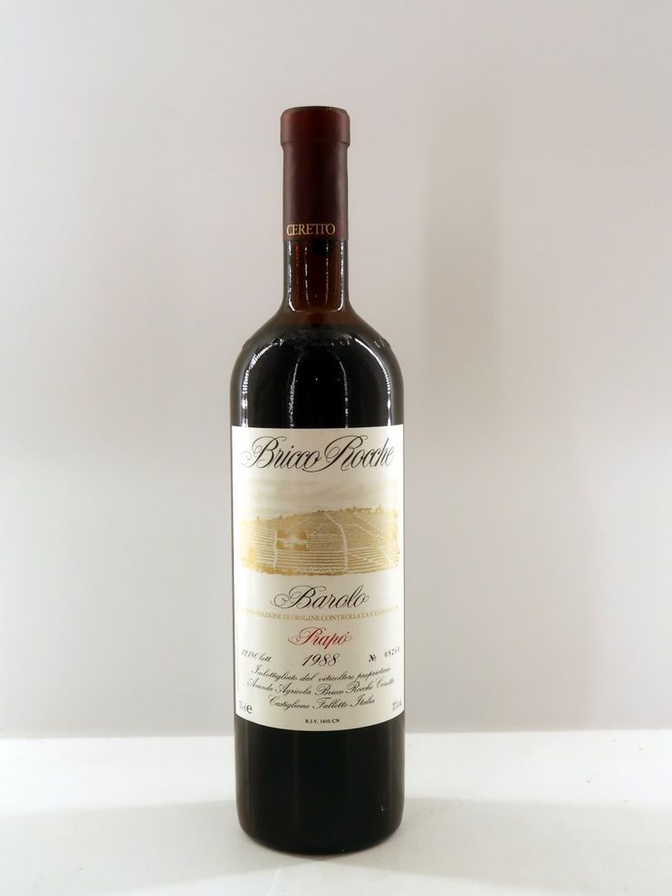 1988 Barolo Bricco Rocche Prapo Bricco Rocche Ceretto