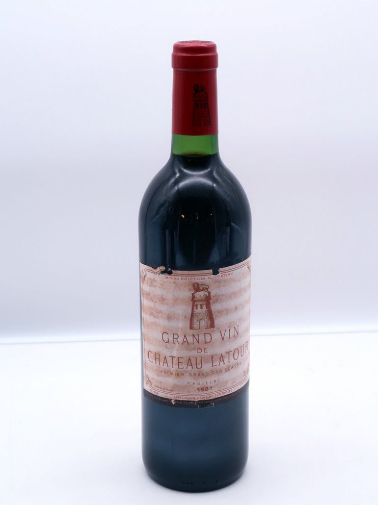 1981 Chateau Latour 1er Grand Cru Pauillac