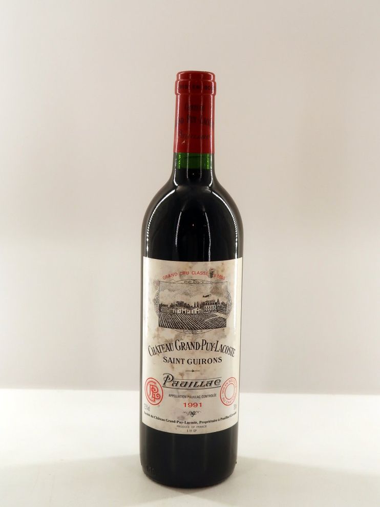 1991 Chateau Grand Puy Lacoste 5eme Cru Pauillac