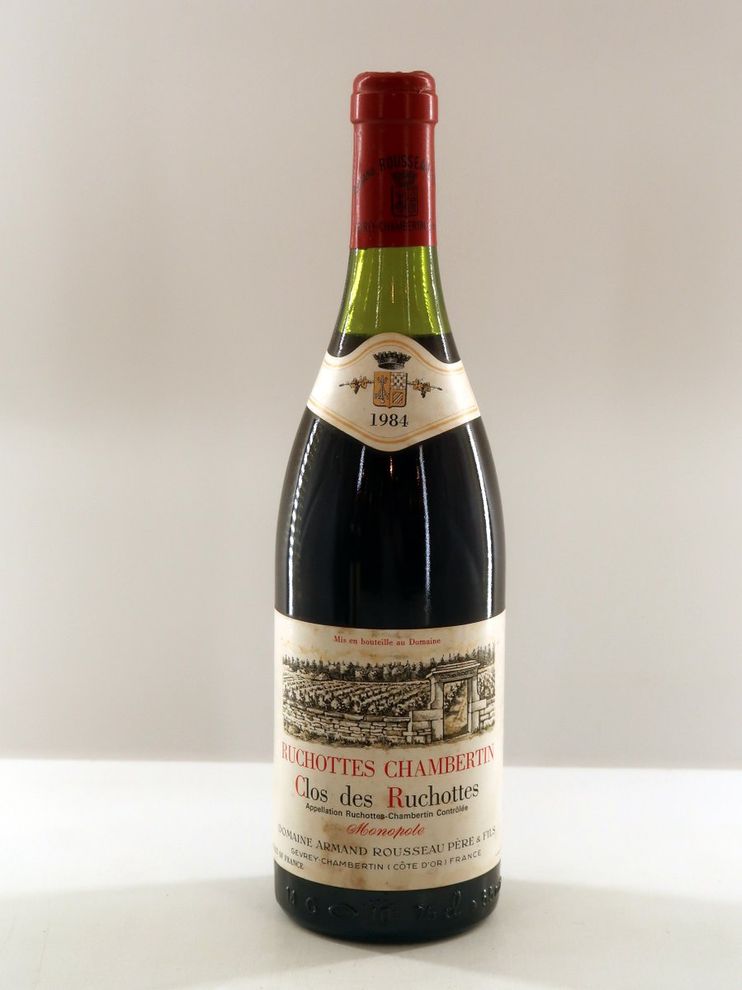 1984 Chambertin Grand Cru Clos des Ruchottes Monopole Armand Rousseau