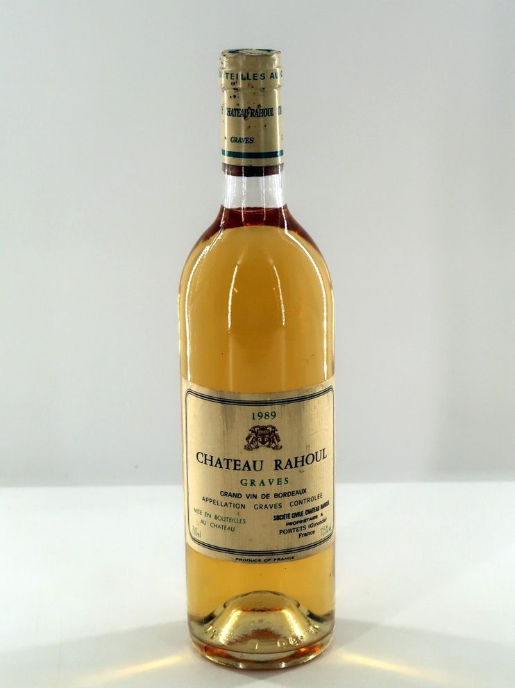 1989 Chateau Rahoul Blanc Graves